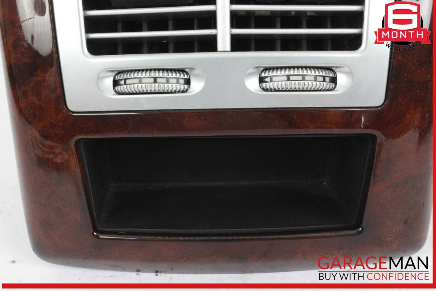 07-13 Mercedes W221 S550 Rear Center Console AC A/C Air Vent Trim 2216801639 OEM