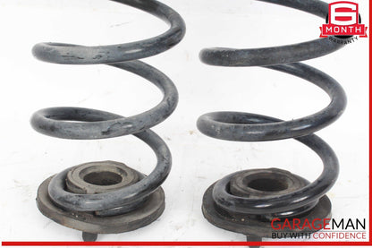 08-15 Audi TT TTS Rear Left or Rear Right Side Coil Spring Set of 2 OEM