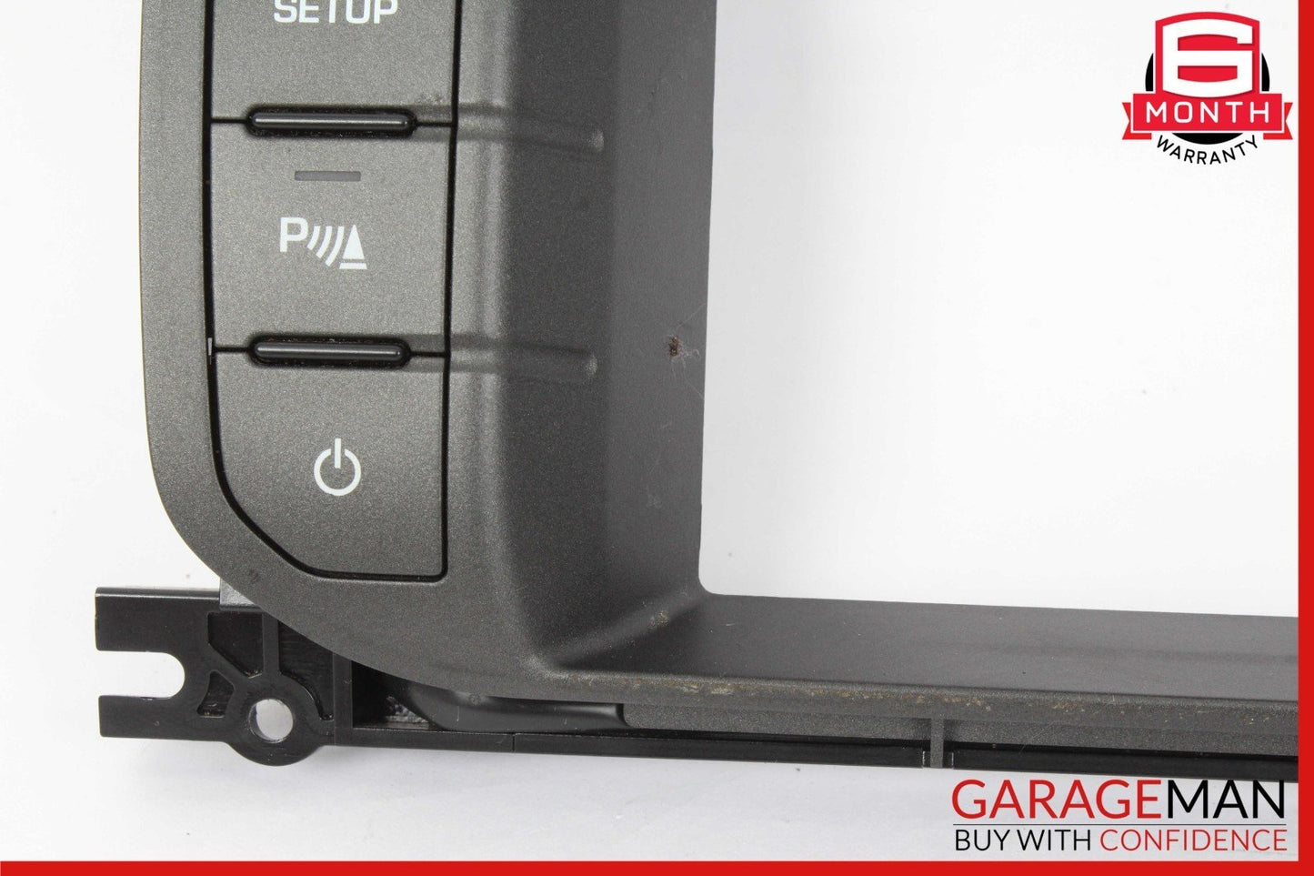 12-13 Range Rover Evoque Front Display Surround Trim Bezel w/ Control Switch OEM