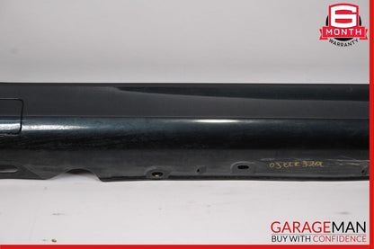 97-03 Mercedes W208 CLK320 Left Side Skirt Rocker Panel Molding Green Black