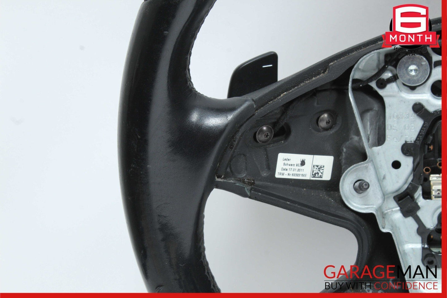 10-13 Mercedes W212 W207 E350 E500 Steering Wheel w/ Paddle Shifters Black OEM