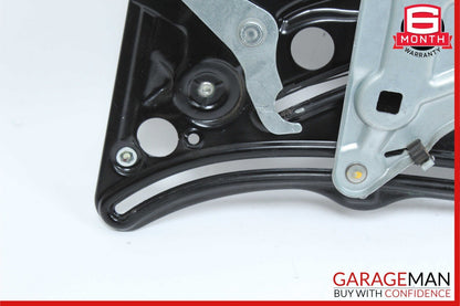 10-16 Mercedes E350 E550 Coupe Rear Left Door Window Regulator Frame w/o Motor
