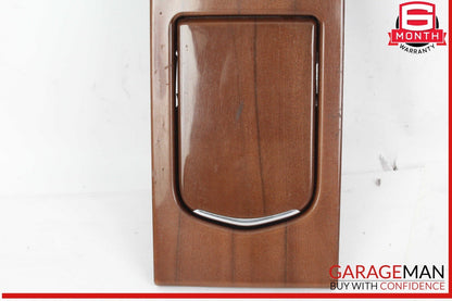 10-16 Porsche Panamera 970 Rear Center Console Cup Holder Panel Trim OEM