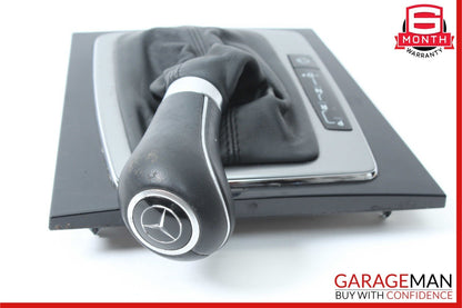09-15 Mercedes X204 GLK350 Shift Shifter Knob Boot Cover Bezel Trim OEM