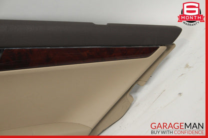08-14 Mercedes W204 C250 C300 Rear Right Interior Door Panel Trim Assembly Beige