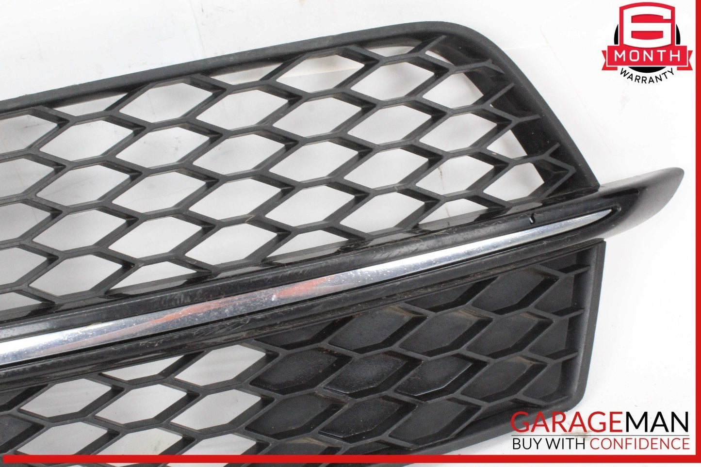 13-17 Audi Q5 Front Left Driver Side Fog Light Foglight Bumper Grille Grill OEM
