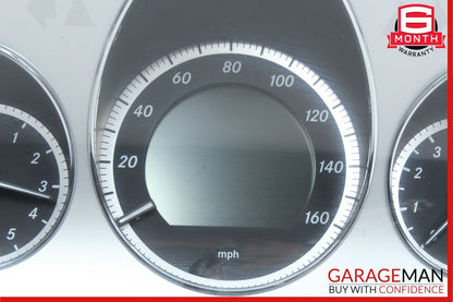 10-13 Mercedes W212 E350 E550 Speedometer Odometer Instrument Cluster Gauge