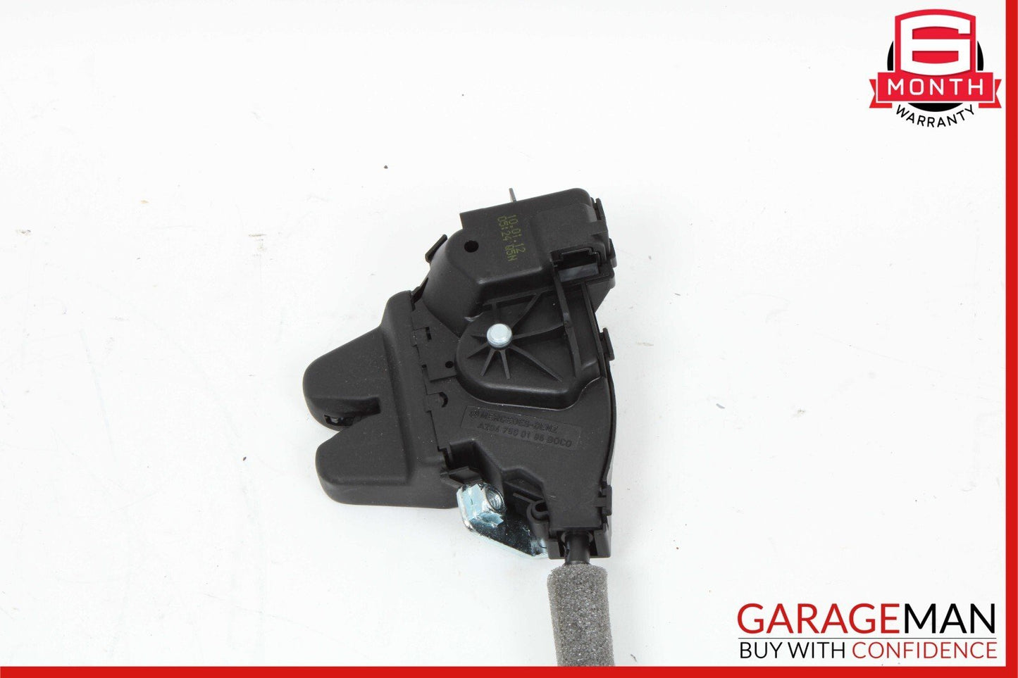 08-17 Mercedes W207 E350 Trunk Lid Latch Lock Actuator w/ Cylinder Lock Latch