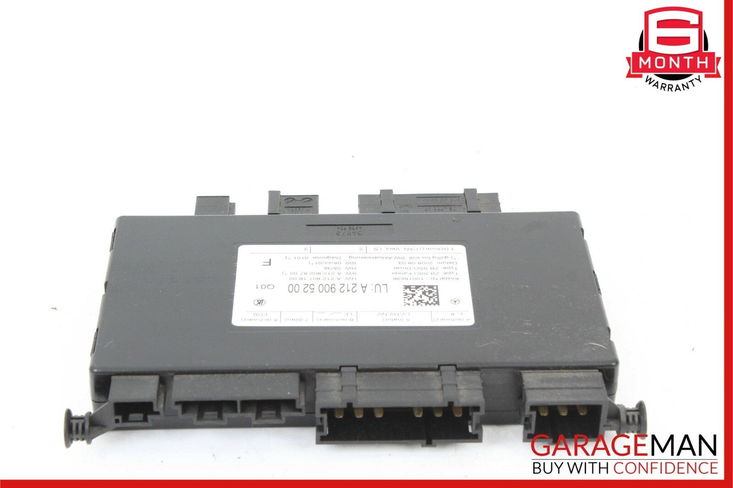 08-18 Mercedes W212 E350 SLK250 Seat Control Module Front Left Driver Side OEM