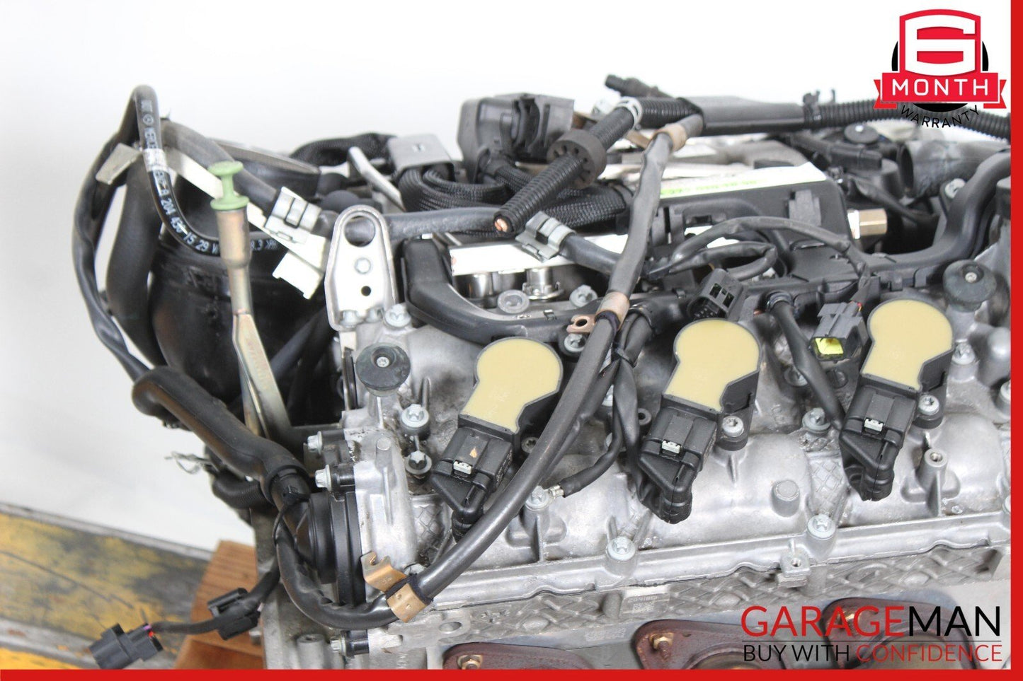 10-12 Mercedes X204 GLK350 3.5L M272 Engine Motor Block Assembly 144k