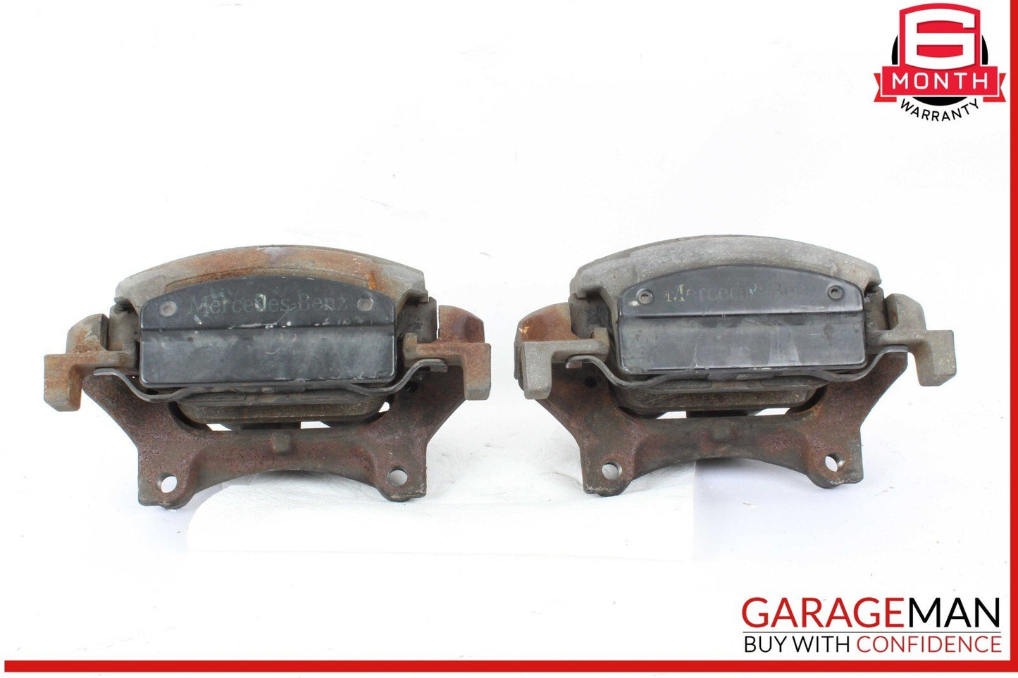 12-19 Mercedes X166 GL450 GLS550 Front Left & Right Brake Caliper Calipers Set