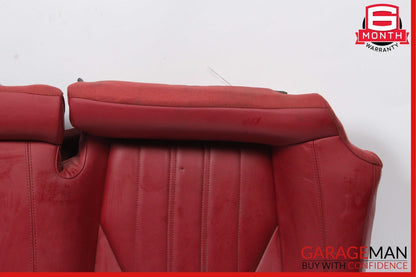 14-17 Maserati Ghibli Rear Lower Bottom Bench Seat Cushion Cover Red OEM