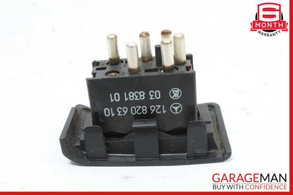 86-91 Mercedes W126 420SEL Rear Right Window Switch 1268206310 OEM