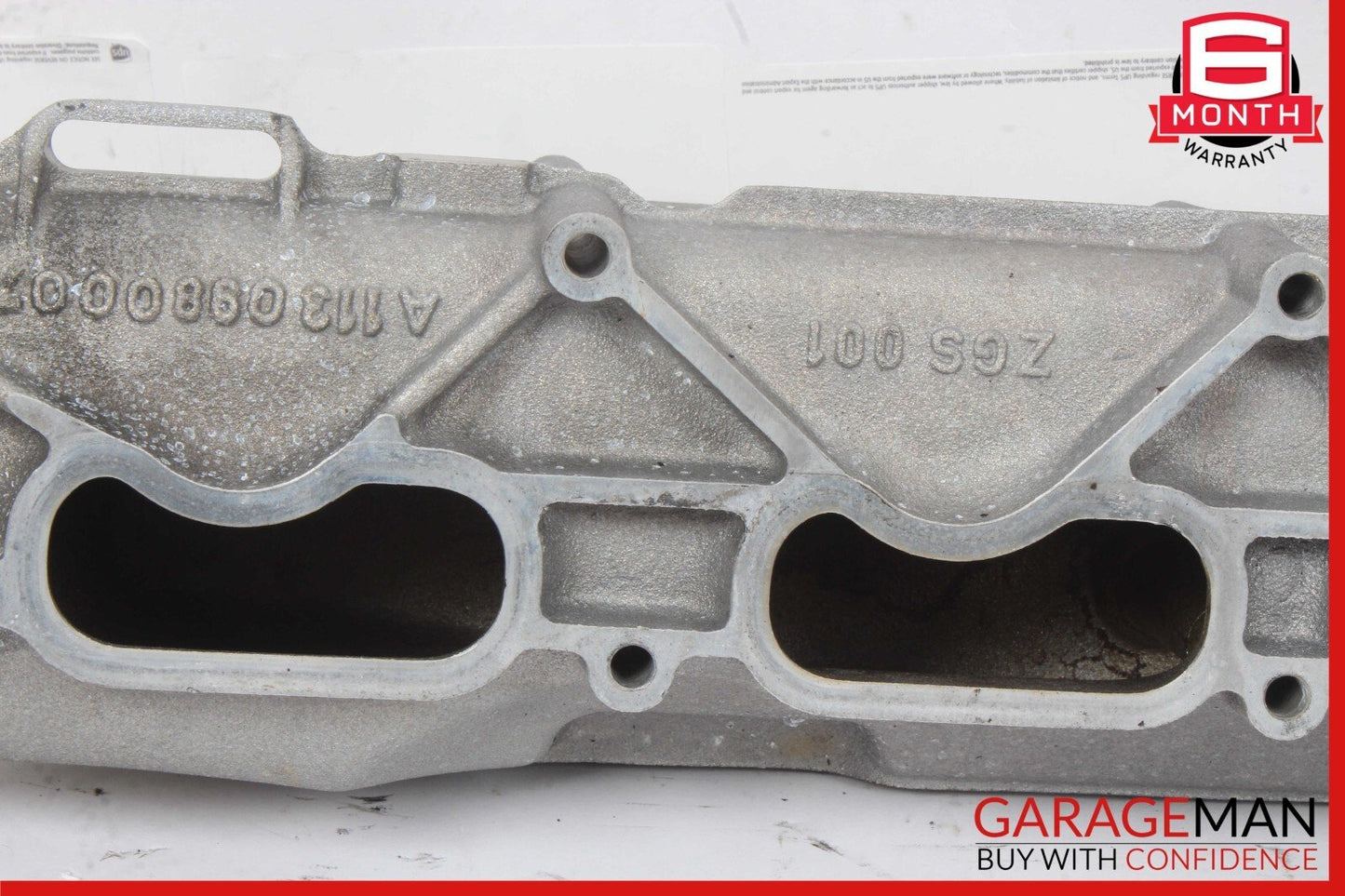 03-08 Mercedes R230 SL55 S55 AMG Right Engine Kompressor Air Intake Manifold OEM