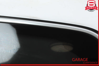 13-19 Mercedes X166 GL450 GLS550 Rear Left Side Quarter Window Glass Trim Assy