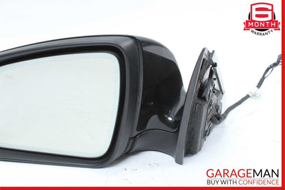08-09 Mercedes W204 C350 C63 AMG Front Left Side Mirror Rear View Door Black OEM