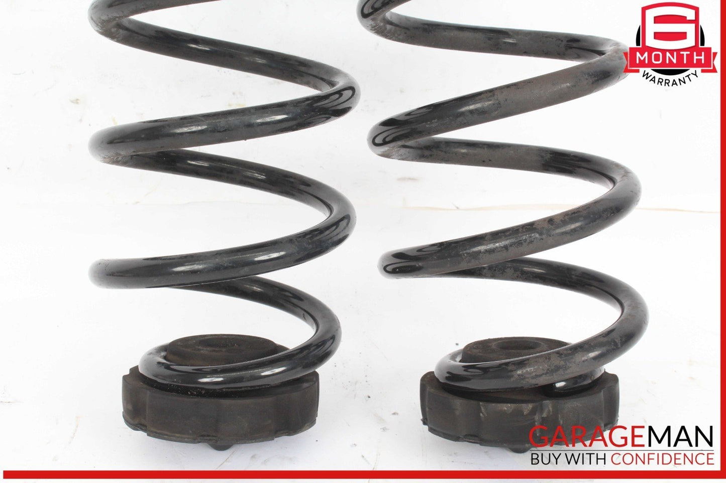 14-17 Audi SQ5 Rear Left and Rear Right Side Coil Spring Set of 2 OEM