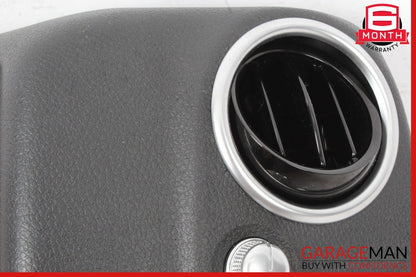 15-20 Mercedes W205 C300 C350 Rear Center Console A/C Air Vent Assy Black