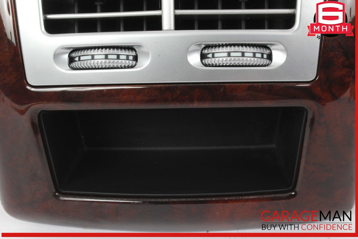 07-13 Mercedes W221 S550 S400 Rear Center Console AC A/C Air Vent Trim OEM