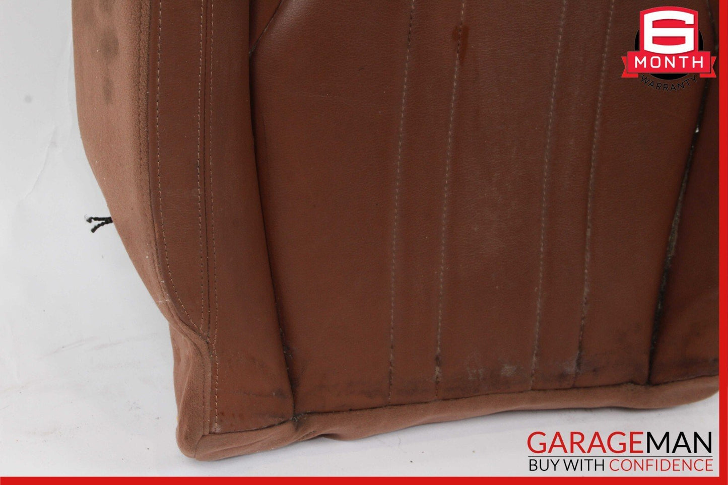 14-17 Maserati Ghibli M157 Front Right Lower Bottom Seat Cushion Cover Brown OEM