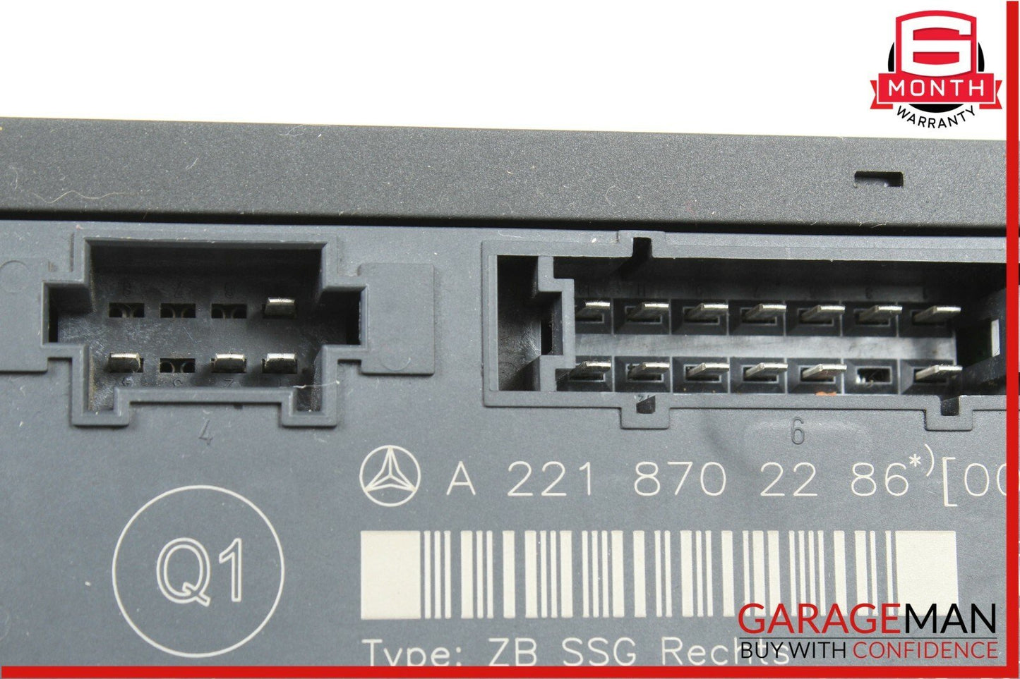 07-09 Mercedes W221 S550 S600 Front Right Under Seat Controller Module