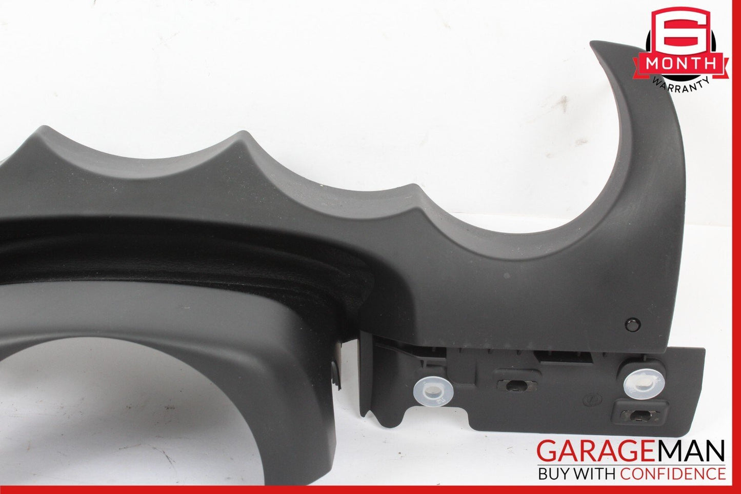 11-18 Porsche Cayenne 958 Steering Column Cover Trim Black OEM