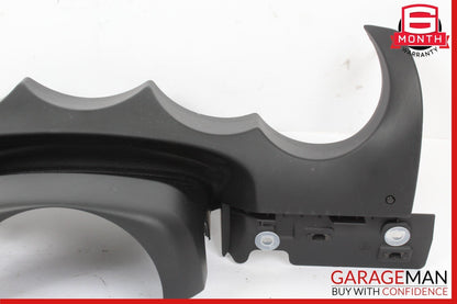11-18 Porsche Cayenne 958 Steering Column Cover Trim Black OEM