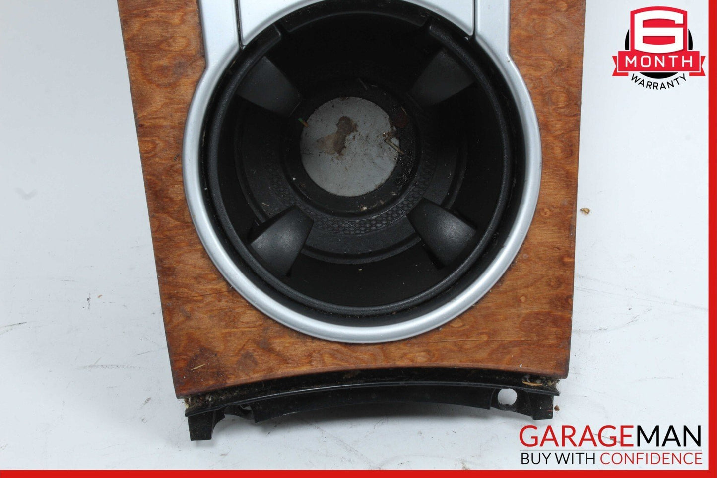 06-12 Mercedes X164 GL450 4MATIC Center Console Cupholder Cup Holder Wood OEM