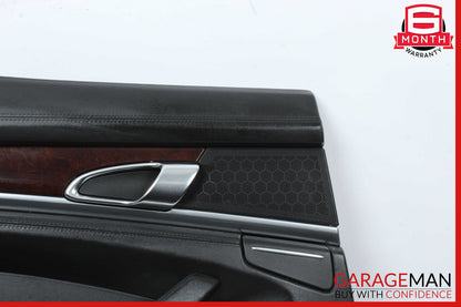 10-16 Porsche Panamera 970 Rear Left Driver Side Interior Door Panel OEM