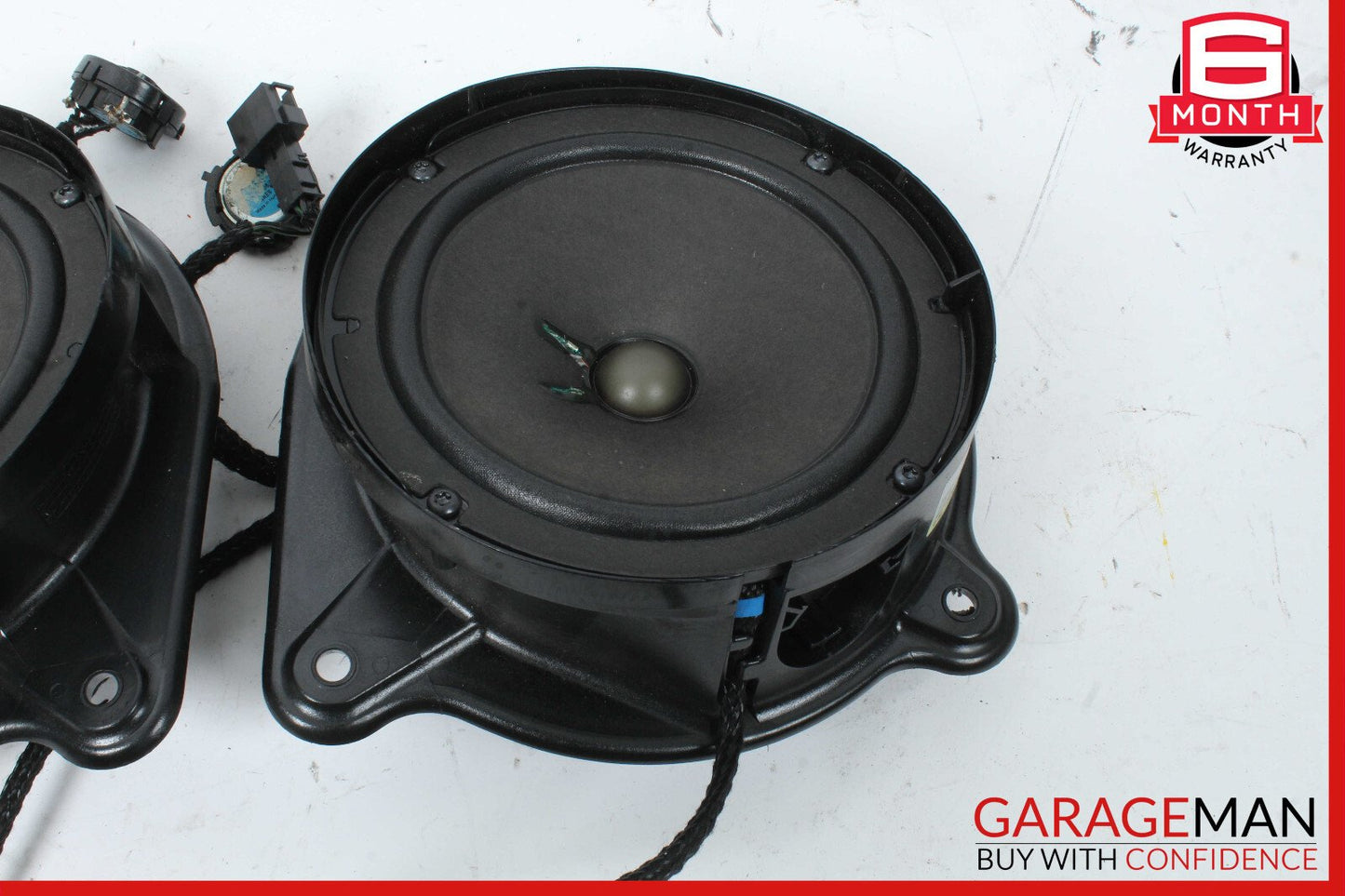 00-06 Mercedes W220 S55 S600 Rear Door Audio Sound Speaker Set of 2 Pc OEM