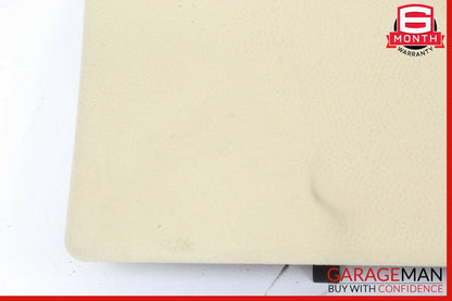 03-06 Mercedes R230 SL500 Rear Left Storage Compartment Box Cover Trim Beige