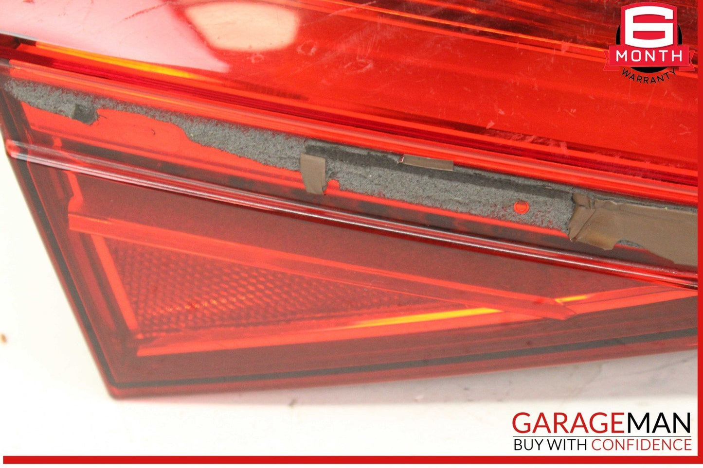 15-18 Audi A8 S8 Rear Left Driver Side Inner Tail Light Lamp 4H0945093J OEM