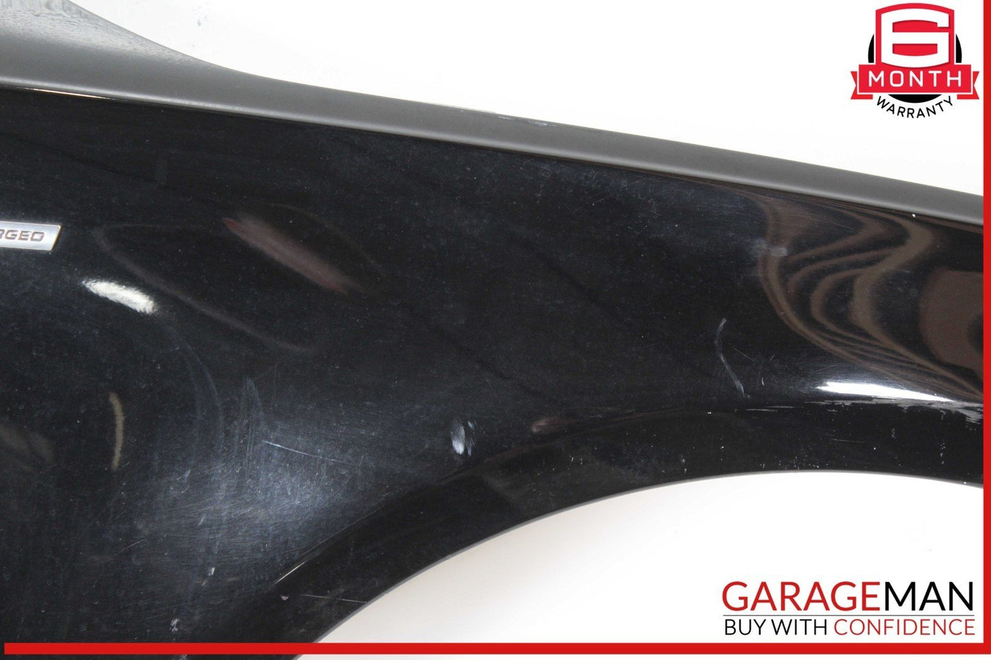 12-18 Audi A7 S7 RS7 Front Right Passenger Side Fender Shell Panel Black OEM