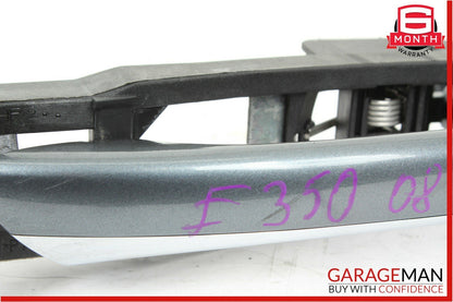 03-09 Mercedes W211 E350 Rear Right Passenger Exterior Door Handle Flintgray