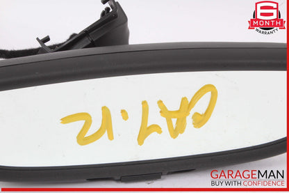 10-16 Porsche Cayenne 958 Panamera Macan Interior Rear View Mirror Black OEM