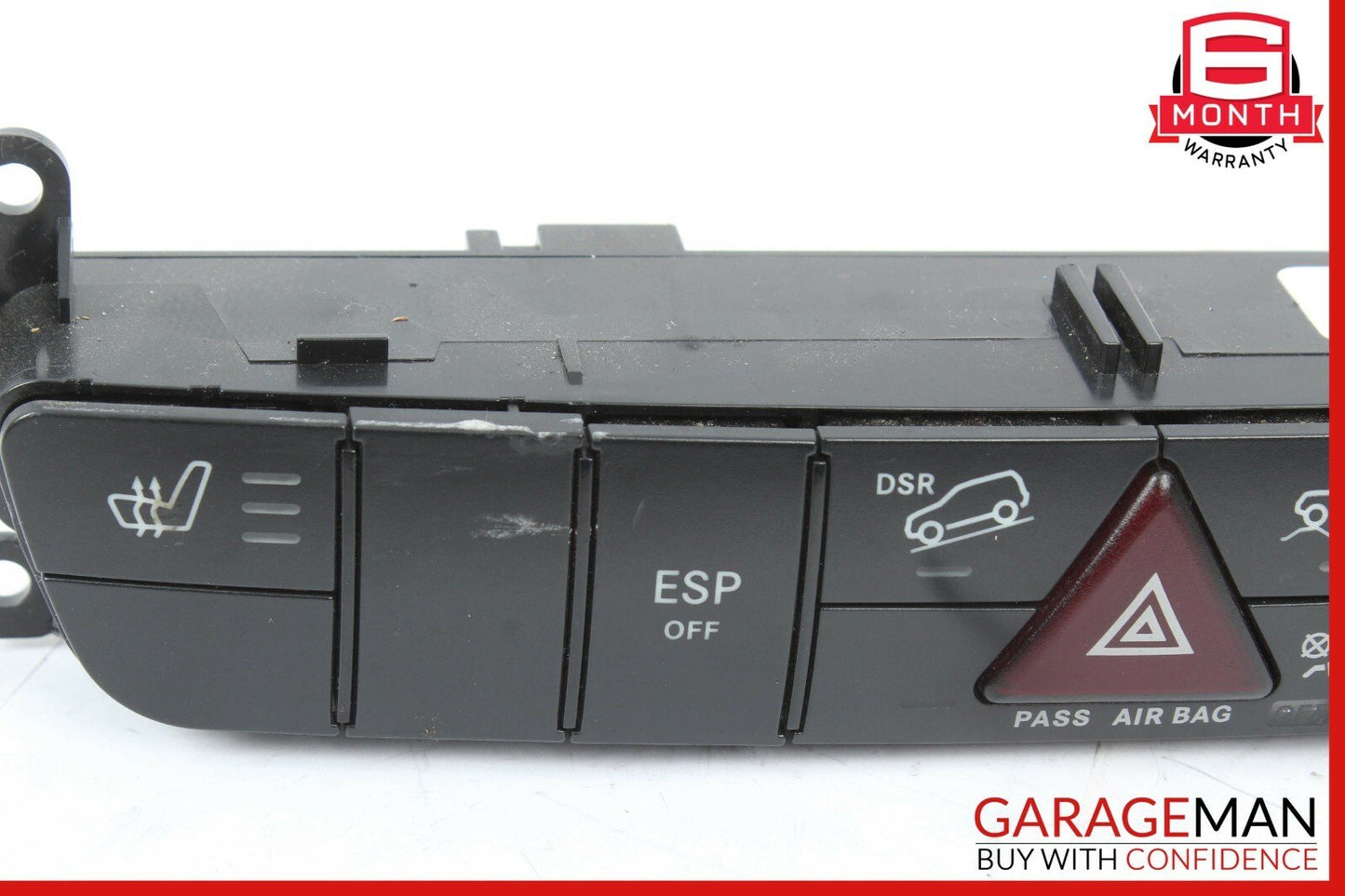 06-12 Mercedes X164 GL450 GL550 ML550 Hazard Control Switch Panel OEM