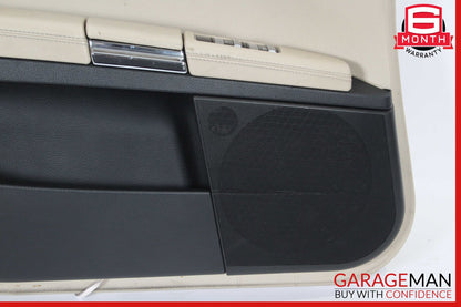07-09 Mercedes W221 S450 S550 Rear Left Interior Door Panel Cover Brown