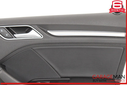 15-20 Audi A3 Front Right Interior Door Panel OEM