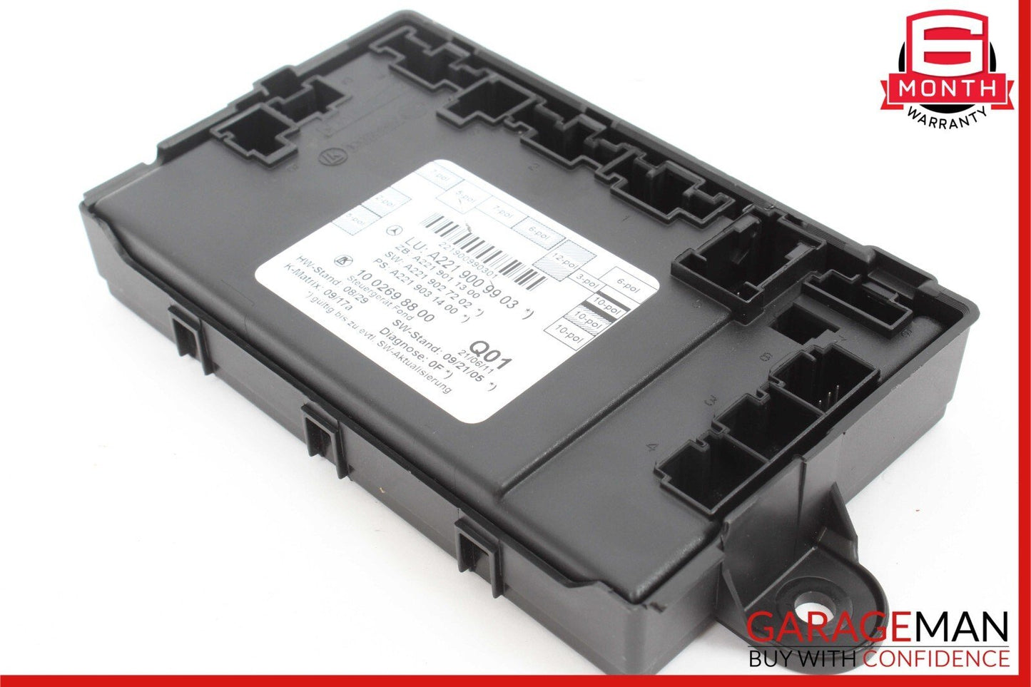 07-13 Mercedes W221 S500 S550 Rear Left or Right Side Door Control Module Unit