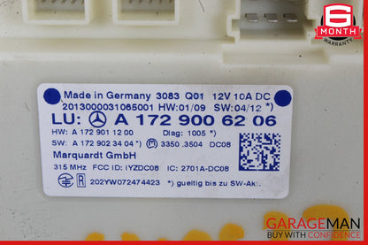 10-15 Mercedes W204 C250 C300 Keyless Go Entry Control Module 1729007900 OEM