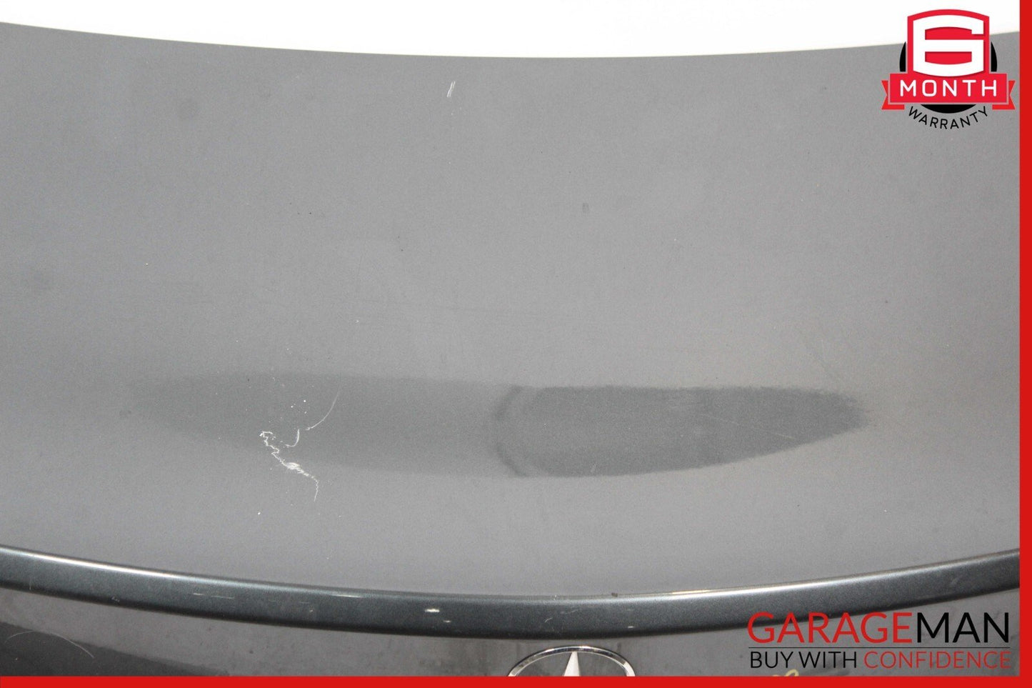 15-20 Mercedes W205 C300 Rear Trunk Lid Shell Cover Panel Black OEM