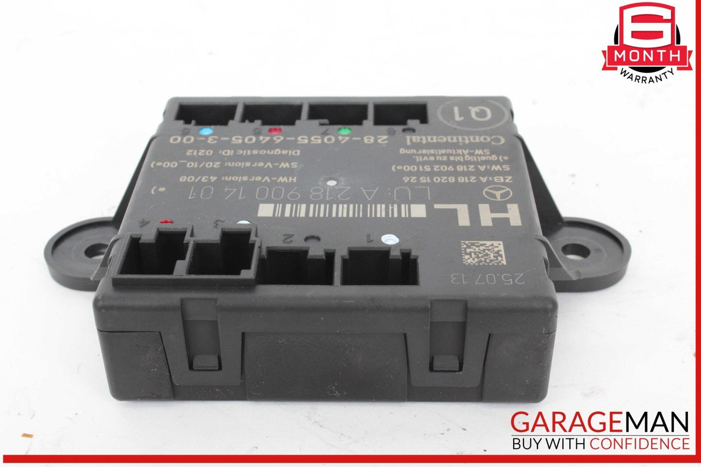 08-18 Mercedes W204 C250 Rear Left Side Door Control Module Unit OEM
