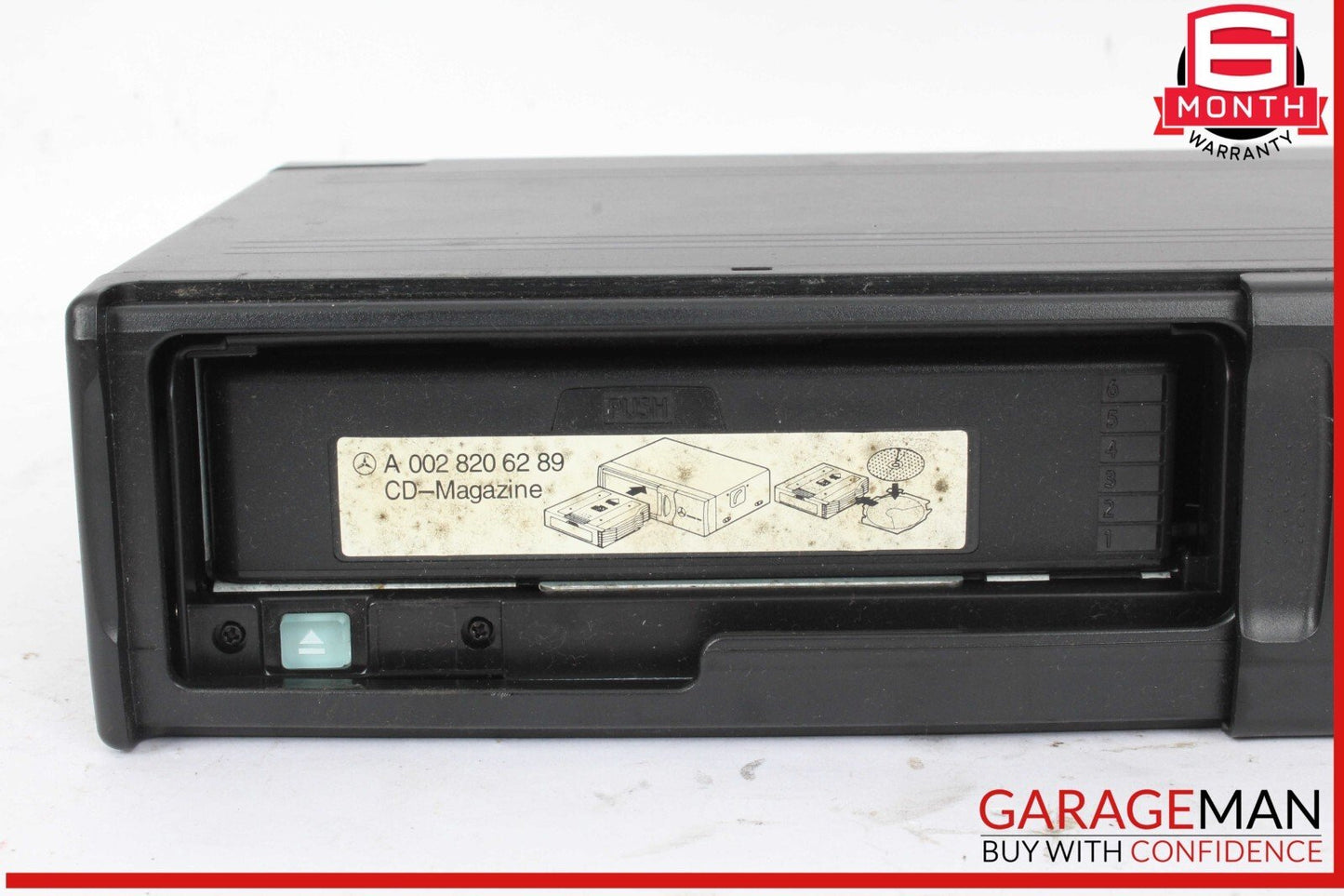 98-05 Mercedes ML320 ML500 6 Disc CD Changer w/ Magazine 1638203889 Genuine