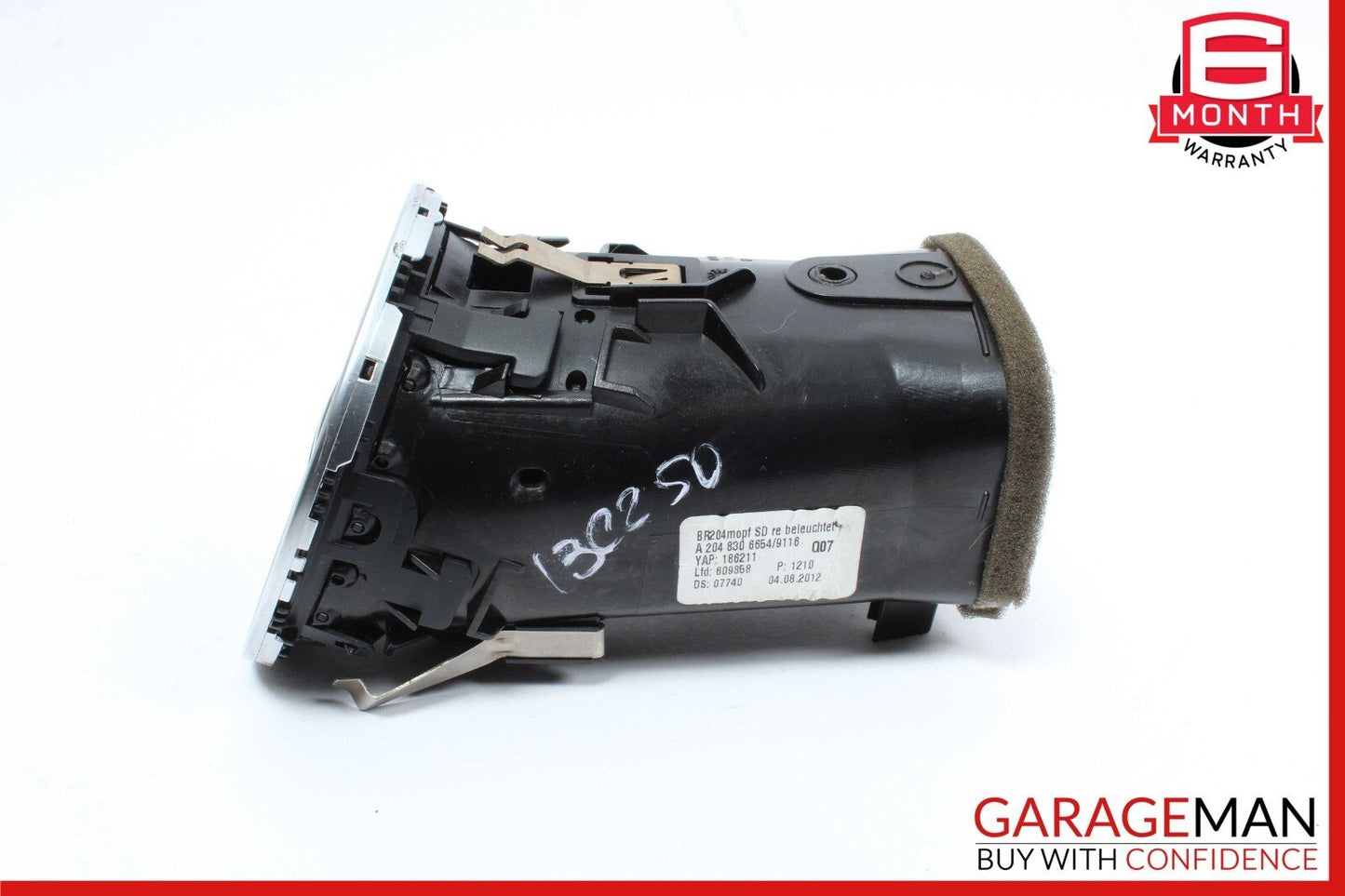 12-14 Mercedes W204 C250 C300 C350 Dash AC A/C Air Vent Grill Right Side OEM