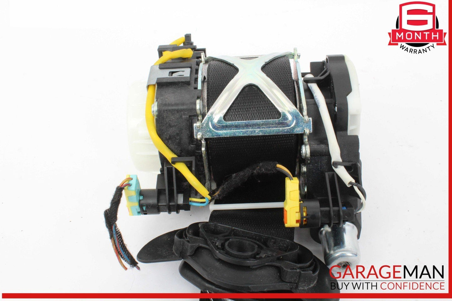10-16 Porsche Panamera 970 Front Left Driver Side Seat Belt Black 34062442 OEM