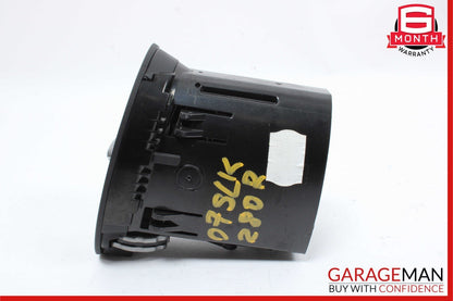 05-11 Mercedes R171 SLK300 SLK350 Air AC Vent Dash Left or Right Side Black OEM
