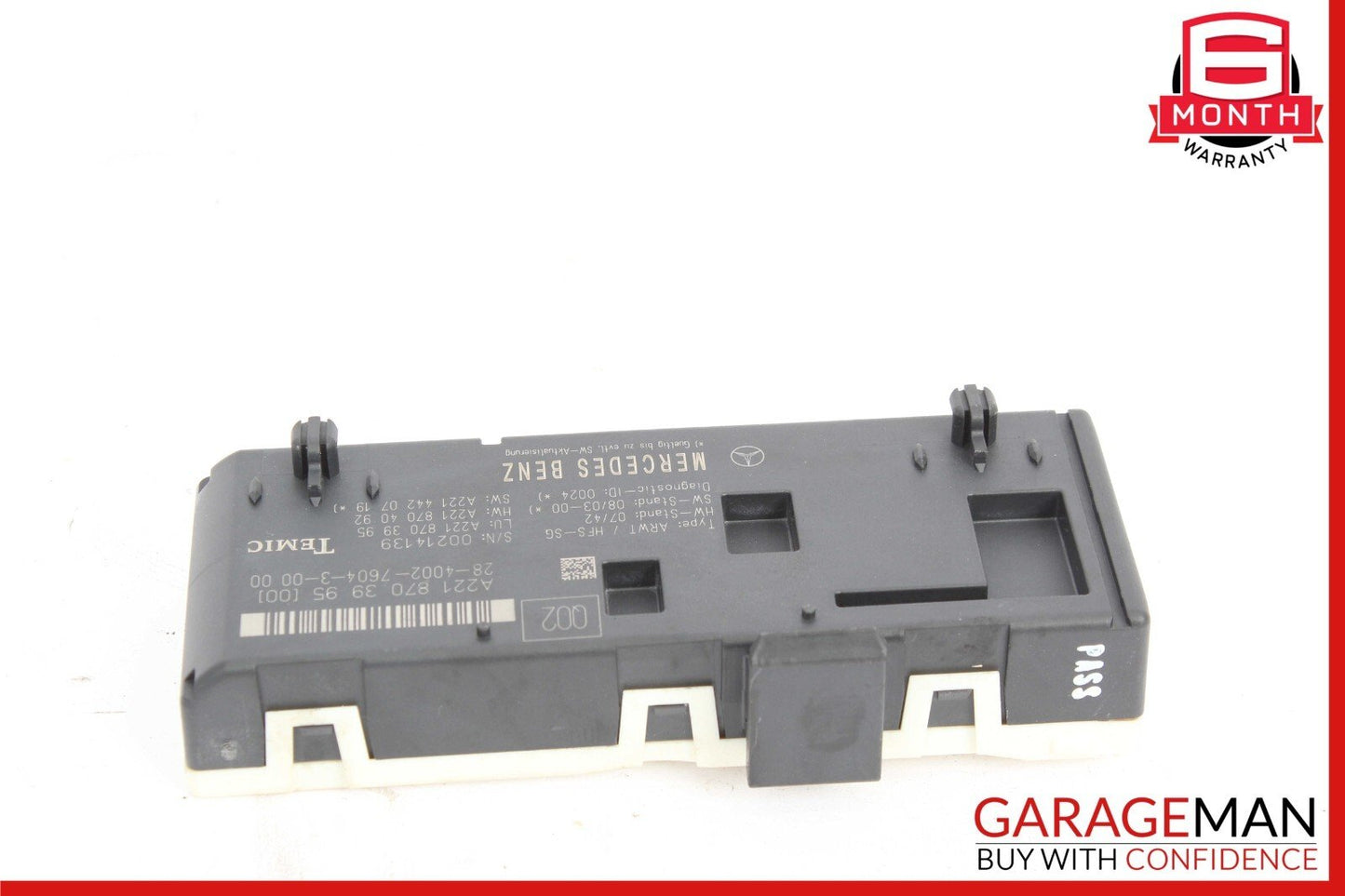 07-14 Mercedes W221 S400 CL550 Trunk Release Remote Open Close Module OEM