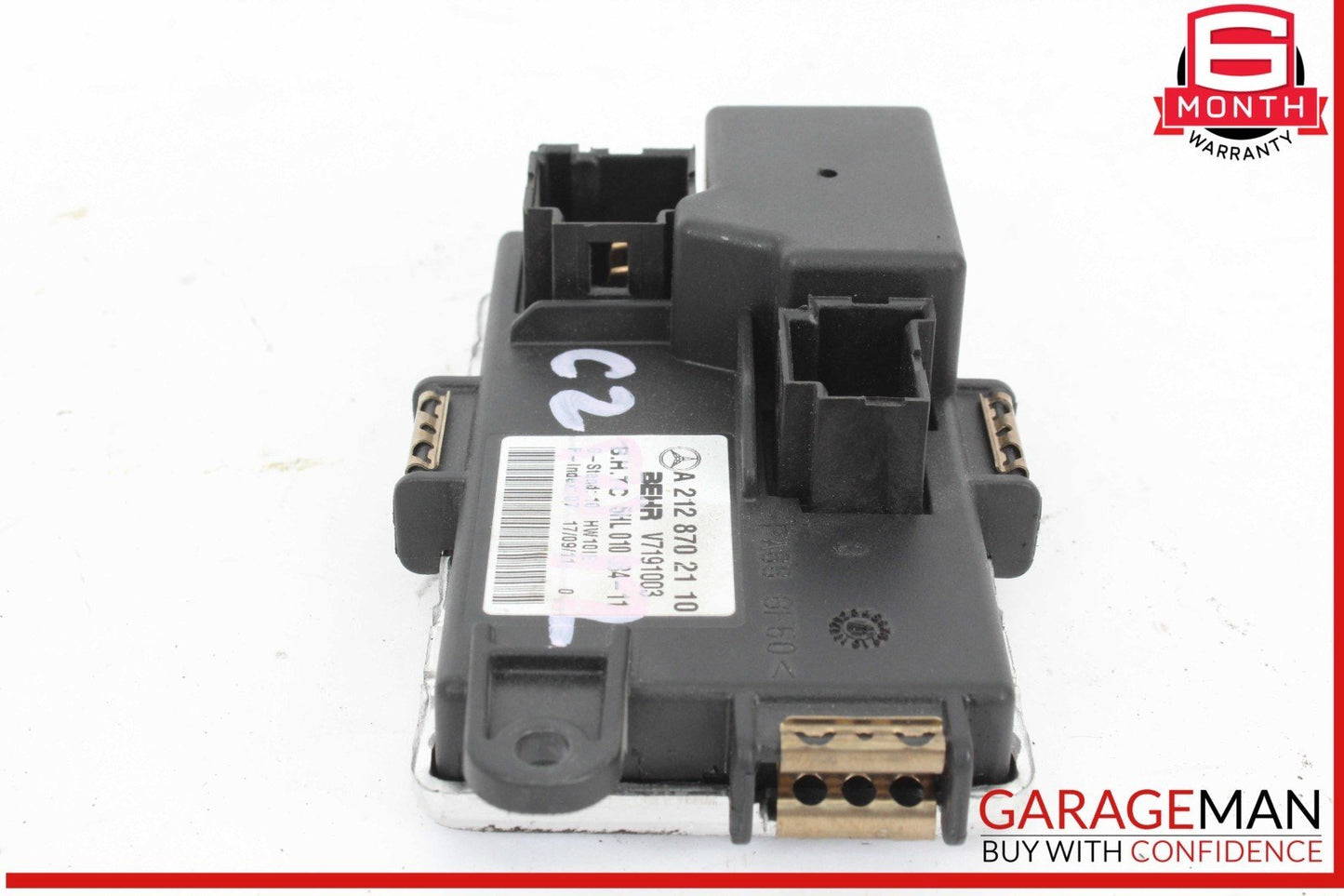 08-20 Mercedes W204 C250 Coupe GLK350 AC A/C Heater Fan Blower Motor Resistor