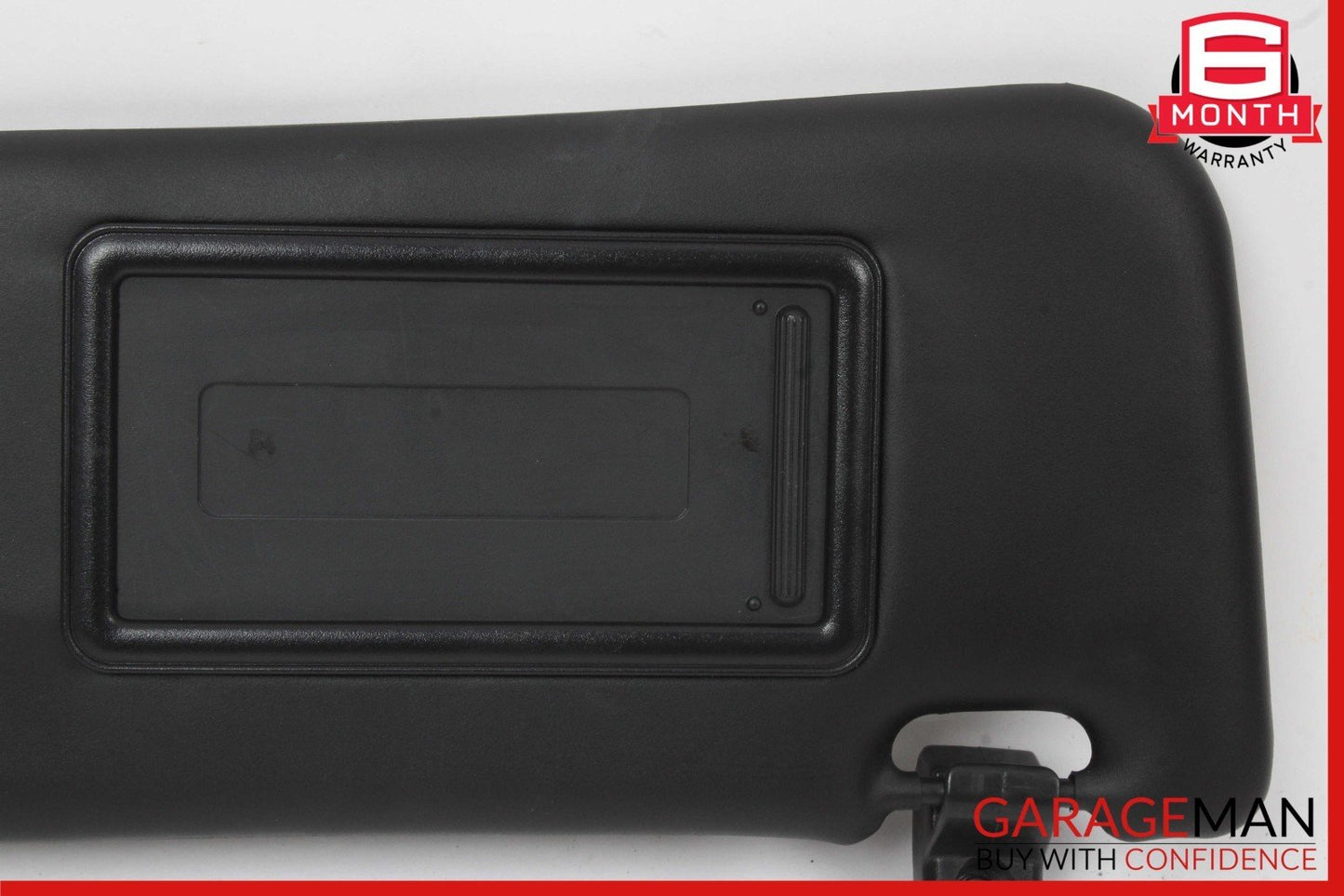 12-17 Fiat 500E Front Right Passenger Side Sun Visor Sunvisor Black OEM