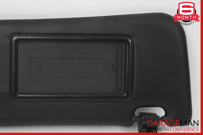 12-17 Fiat 500E Front Right Passenger Side Sun Visor Sunvisor Black OEM